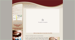 Desktop Screenshot of oakridgesdentistry.com